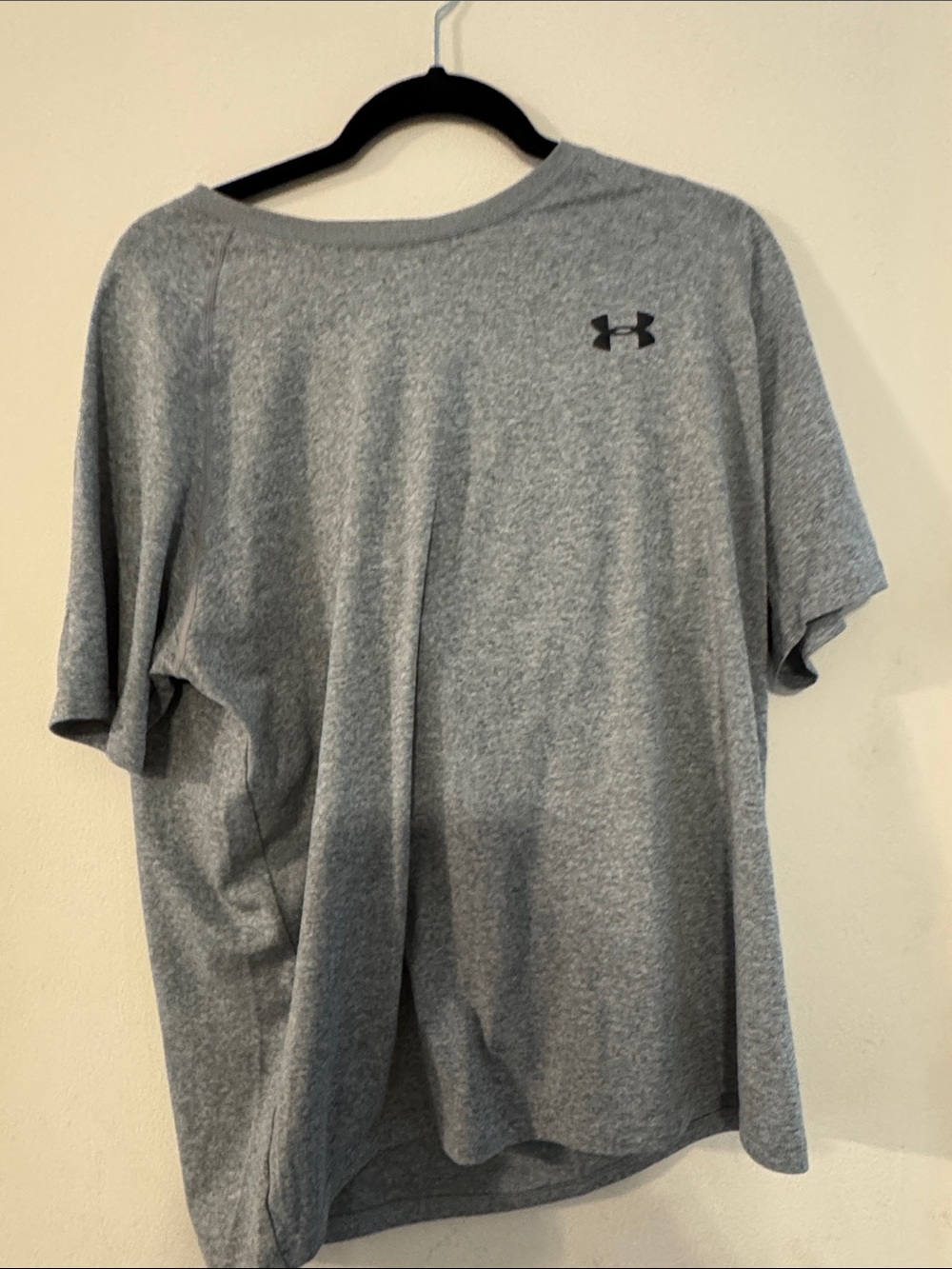 Under Armour Heather Gray Short Sleeve Performance Tee